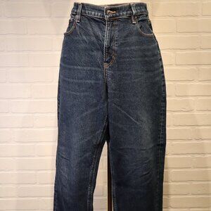 American Eagle Super High Rise Ankle Straight Denim Jeans